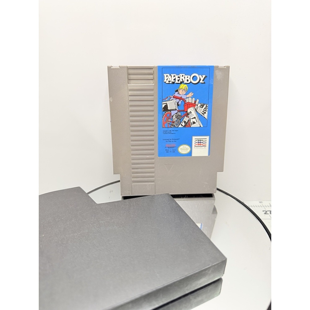 Paperboy (Nintendo NES, 1988) Authentic Game Cartridge w/ Sleeve